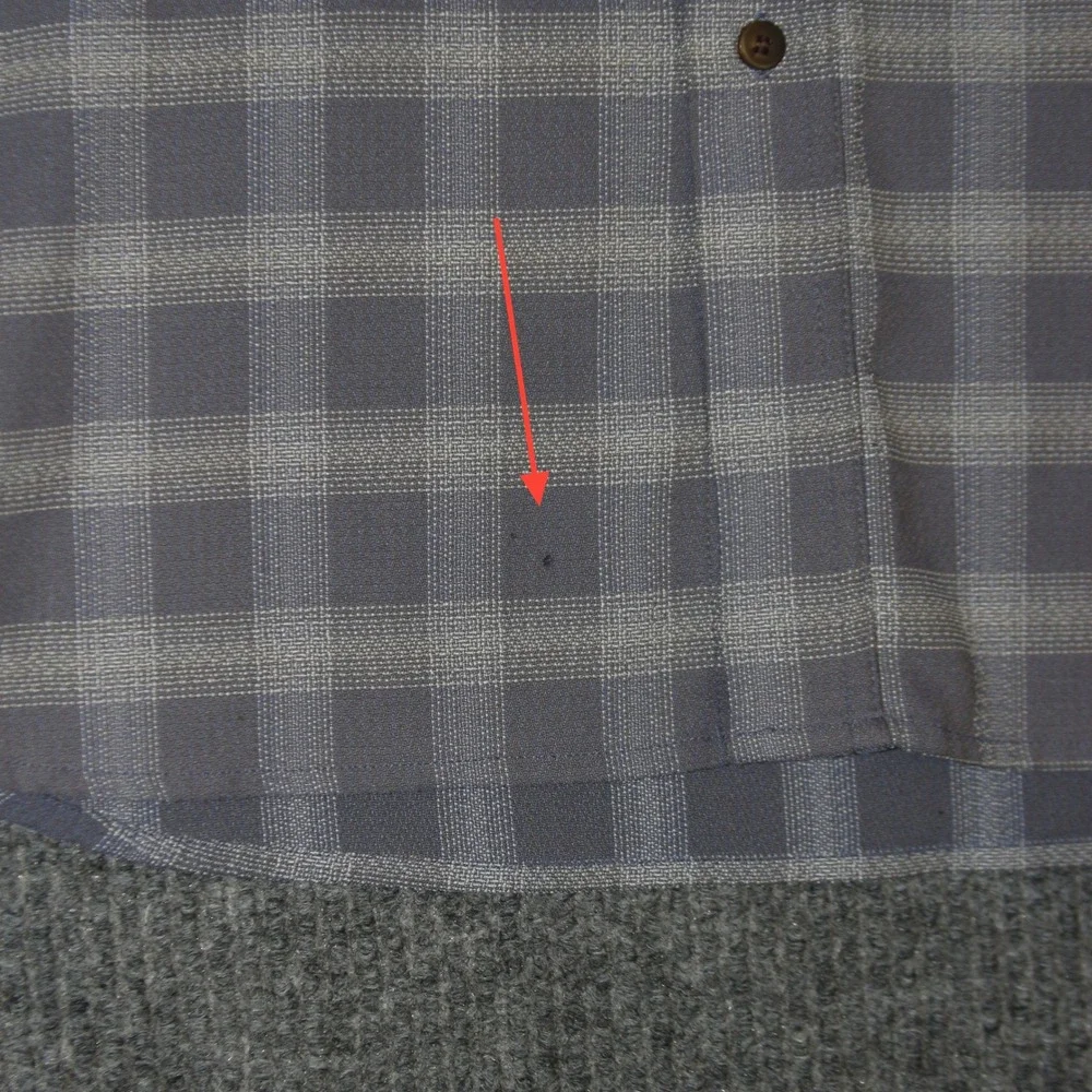 The North Face Button Up Shirt Mens XXL Plaid Short Sleeve‎ Outdoor Casual